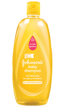 JOHNSON’S® baby shampoo original con pH balanceado