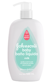 JOHNSON’S® baby baño líquido proteínas de leche